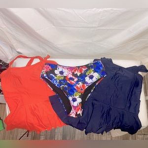3 Piece Cupshe Swimwear Bundle
